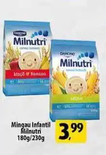 Mingau Infantil Milnutri 180g/230g
