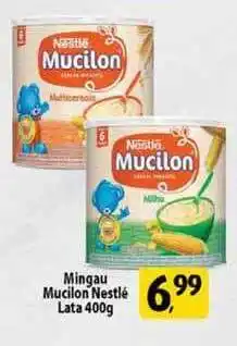 Coelho Diniz Mingau Mucilon Nestlé Lata 400g oferta