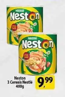 Coelho Diniz Neston 3 Cereais Nestlé 400g oferta