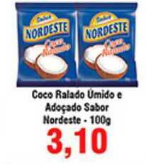 Shibata Supermercados Coco Ralado úmido E Adoçado Sabor Nordeste 100g oferta