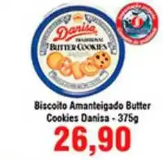 Shibata Supermercados Biscoito Amanteigado Butter Cookies Danisa 375g oferta