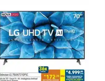 Supermercados Condor Televisor Lg 70un7310psc oferta