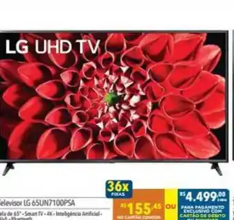 Supermercados Condor Televisor Lg 65un7100psa oferta