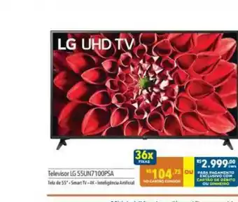 Supermercados Condor Televisor Lg 55un7100psa oferta