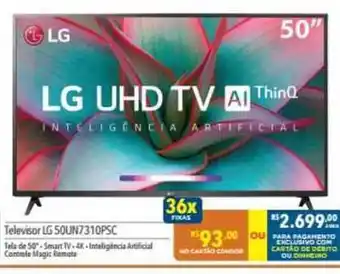 Supermercados Condor Televisor Lg 50un7310psc oferta
