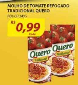 Assaí Atacadista Molho De Tomate Refogado Tradicional Quero 340g oferta