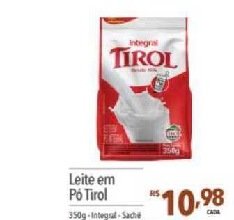 Supermercados Condor Leite Em Pó Tirol 350g oferta