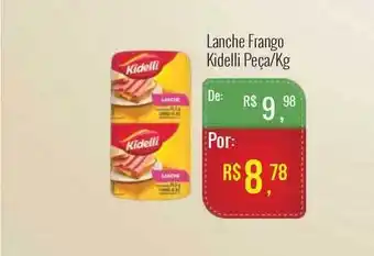 Lanche Frango Kidelli Peça 1kg