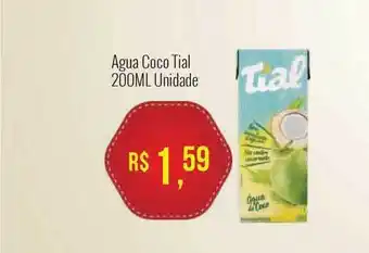 Mart Minas Agua Coco Tial Unidade 200ml oferta