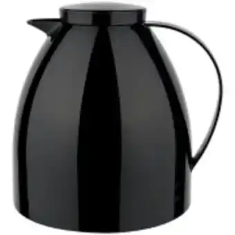 Garrafa térmica viena de plástico rosca 400ml preto - invicta 
