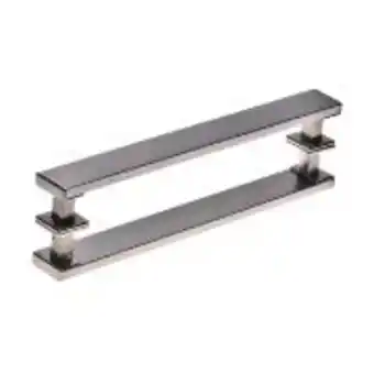 Puxador genebra aço inox escovado 1000mm níquel - hastvel 