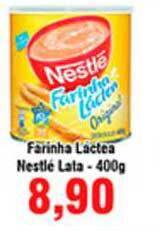 Shibata Supermercados Farinha Lactea Nestlé Lata 400g oferta