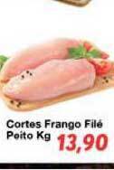 Chama Supermercados Cortes Frango Filé Peito 1kg oferta