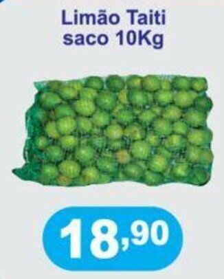 Calvo Atacadista Limao Taiti saco 10kg oferta