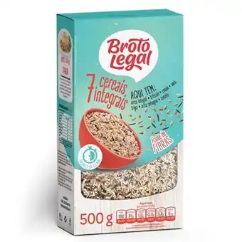 Coocerqui Arroz integral broto legal 7 cereais 500g oferta