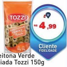 Tonin Superatacado Azeitona verde fatiada tozzi 150g oferta
