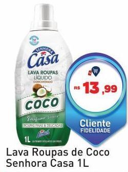 Tonin Superatacado Lava roupas de coco senhora casa 1l oferta