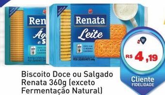 Tonin Superatacado Biscoito doce ou salgado renata 360g oferta