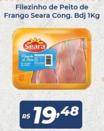 Atakarejo Filezinho de Peito de Frango Seara cong. bdj 1kg oferta