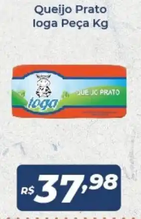Atakarejo Queijo Prato Ioga peca 1kg oferta