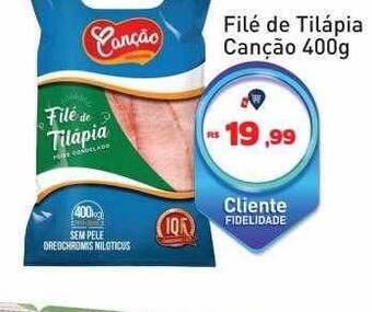 Tonin Superatacado Filé de tilápia canção oferta
