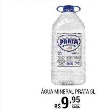 Água mineral prata 5l