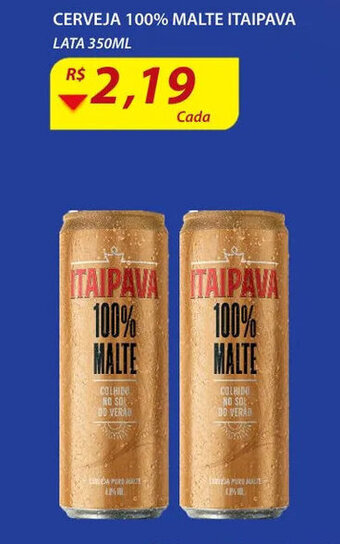 Cerveja 100% Malte Itaiapava 350ml
