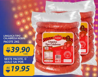 Assaí Atacadista Linguica Tipo calabresa Nobre 2kg oferta