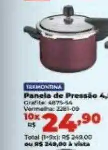 Tramontina panela de pressão