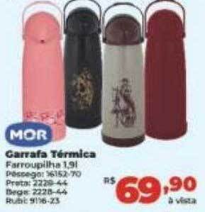Lojas Becker Mor garrafa térmica oferta