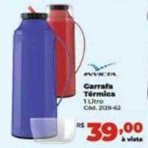 Lojas Becker Garrafa térmica invicta oferta