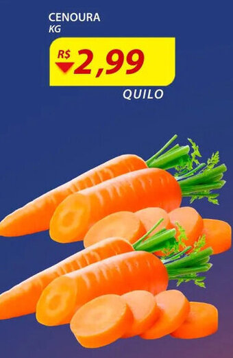 Assaí Atacadista Cenoura 1kg oferta