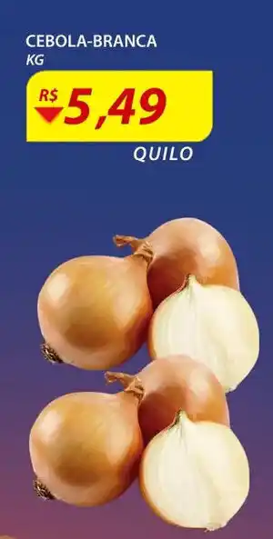 Assaí Atacadista Cebola Branca 1kg oferta