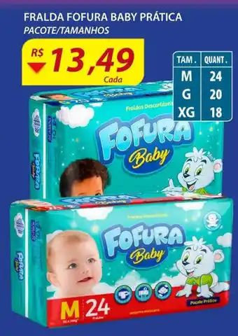 Fralda Fofura Baby Pratica