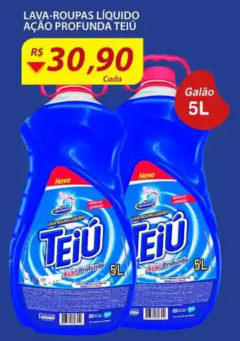 Assaí Atacadista Lava roupas Liquido Acao Profunda Teiu 5L oferta