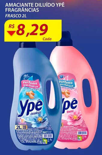 Assaí Atacadista Amaciante Diluido Ype Frag. 2L oferta