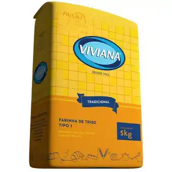 Macro Atacado Treichel Farinha de trigo viviana 5kg oferta