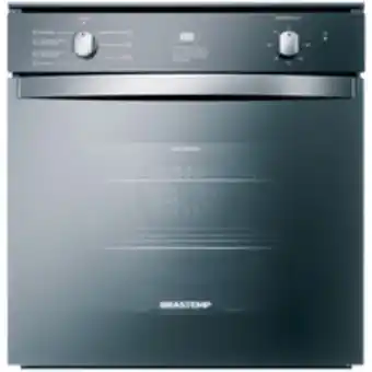 Novo Mundo Forno de embutir elétrico brastemp, 84 litros, convecção, timer touch, inox espelhado - boc84ar oferta