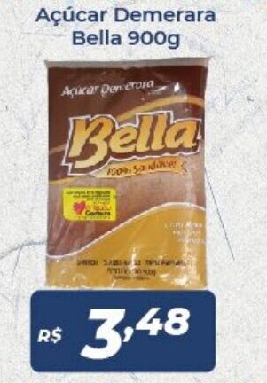 Atakarejo Acucar Demerara Bella 900g oferta