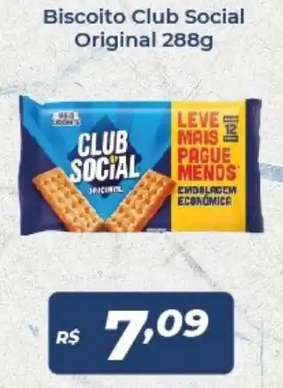 Biscoito Club Social Original 288g