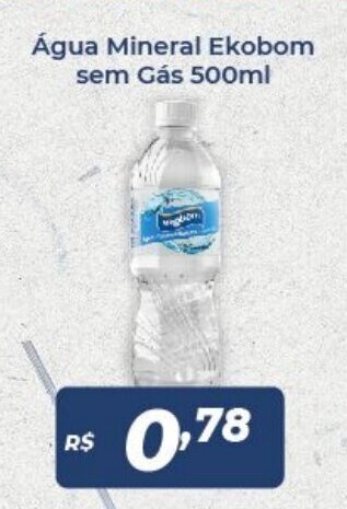 Atakarejo Agua Mineral Ekobom Sem Gas 500ml oferta