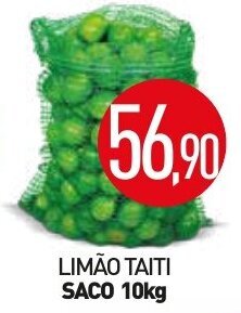 Calvo Atacadista Limao Taiti saco 10kg oferta