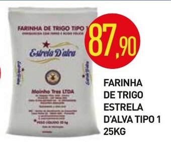 Farinha de Trigo Estrela D'alva Tipo 1 25kg