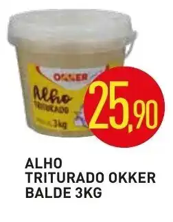 Calvo Atacadista Alho Triturado Okker Blade 3kg oferta