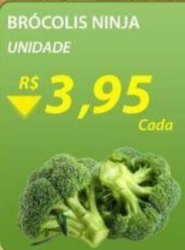 Brocolis Ninja unidade