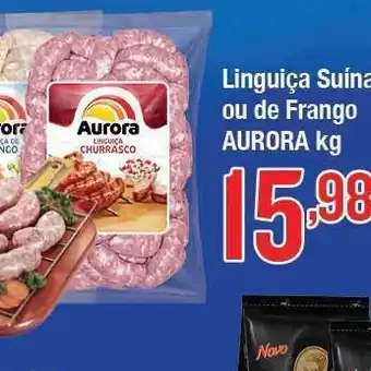 Supermercados Unidos Linguiça suína oferta