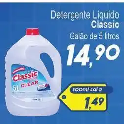 Villefort Atacadista Detergente líquido oferta