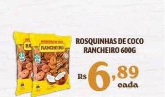 Bahamas Supermercados Rosquinhas de coco rancheiro oferta
