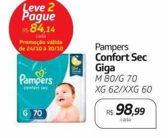 Drogal Pampers confort sec giga oferta