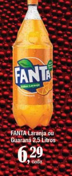 Supermercados Unidos Fanta laranja ou guaraná oferta